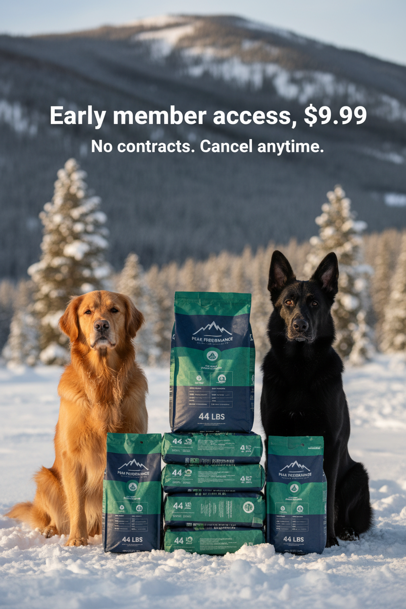 Early member access,$9.99 No contracts. Cancel anytime.В стиле реальная жизнь горы в снегу ,доверие,без кнопки join now,на фоне две собаки и куча пачек с кормами дог фуд 44 паунда, ,красиво и что бы хотелось доверять,Сделай это так что бы было хорошо все видно когда смотришь в режиме вертикальном на телефоне,до этого телефон обрезал и была не видна вся информация,но сделай так что бы хорошо смотрелось через браузер тоже